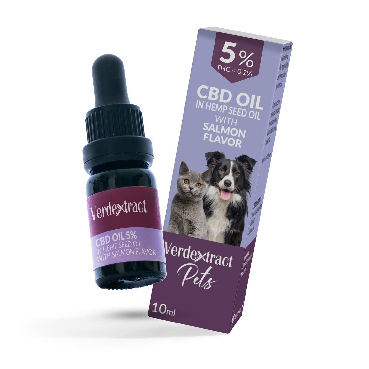 Pet CBD in Hemp Seed or MCT Oil